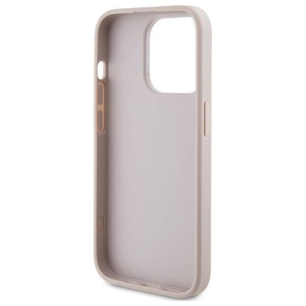 Original Case APPLE IPHONE 15 PRO Guess Hardcase 4G Stripe Collection (GUHCP15LG4GLPI) pink 3666339203429