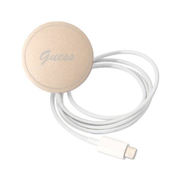 Original Case IPHONE 14 PRO MAX Guess Hardcase Marble MagSafe + Wireless Charger (GUBPP14SHMEACSH) black 3666339103149