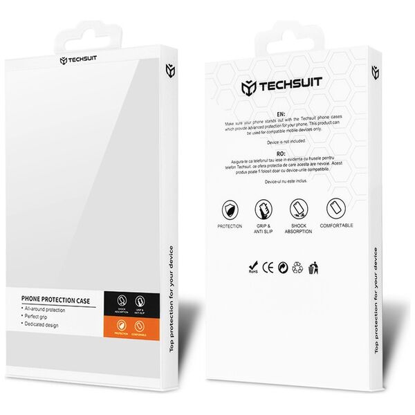 Techsuit Husa pentru Samsung Galaxy S24 - Techsuit Luxury Crystal MagSafe - Silver 5949419135123 έως 12 άτοκες Δόσεις