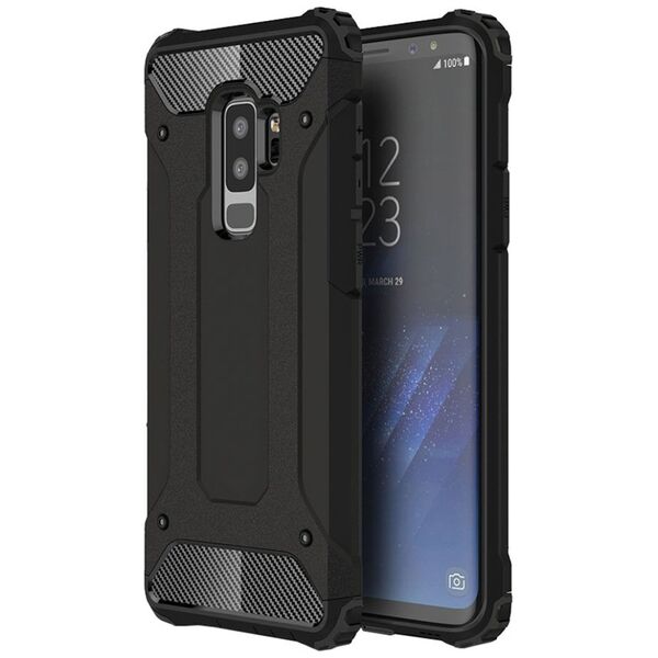 Techsuit Techsuit - Hybrid Armor - Samsung Galaxy S9 Plus - Black 5949419060647 έως 12 άτοκες Δόσεις