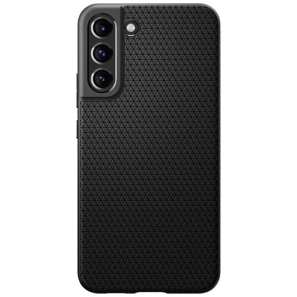 Case SAMSUNG GALAXY S22 Spigen Liquid Air Matte black 8809811856040