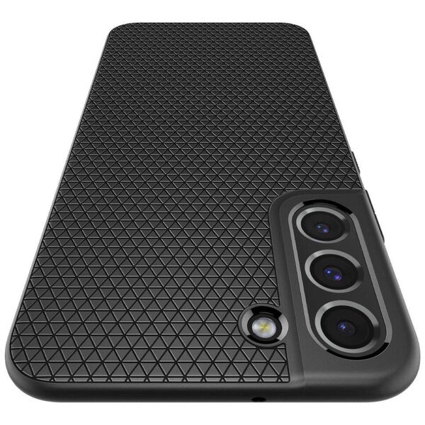 Case SAMSUNG GALAXY S22 Spigen Liquid Air Matte black 8809811856040