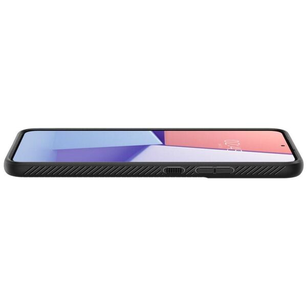 Case SAMSUNG GALAXY S22 Spigen Liquid Air Matte black 8809811856040