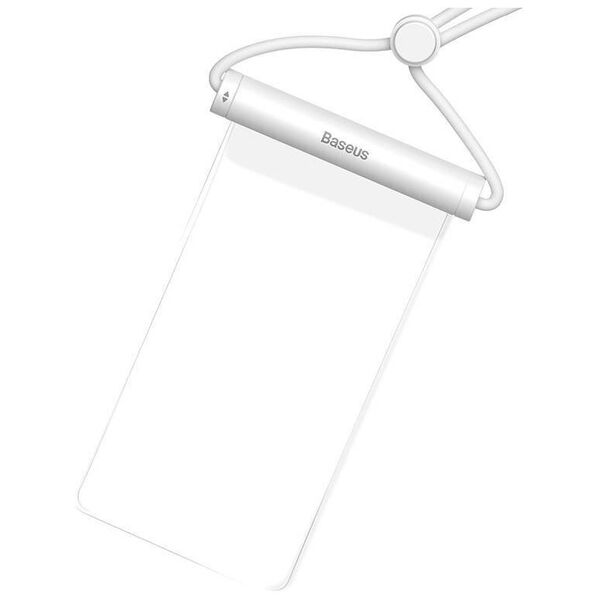 Waterproof phone case Baseus AquaGlide with Cylindrical Slide Lock (white) 6932172646301