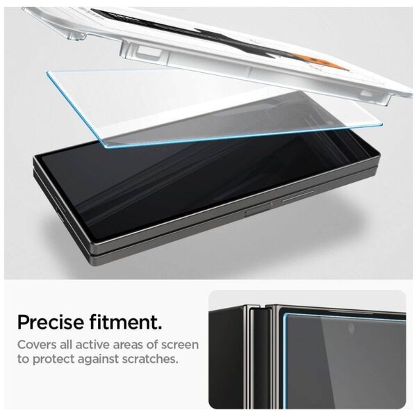 Tempered Glass SAMSUNG GALAXY Z FOLD 6 Spigen Glas.tr "EZ Fit" 2-Pack Clear 8809971229074