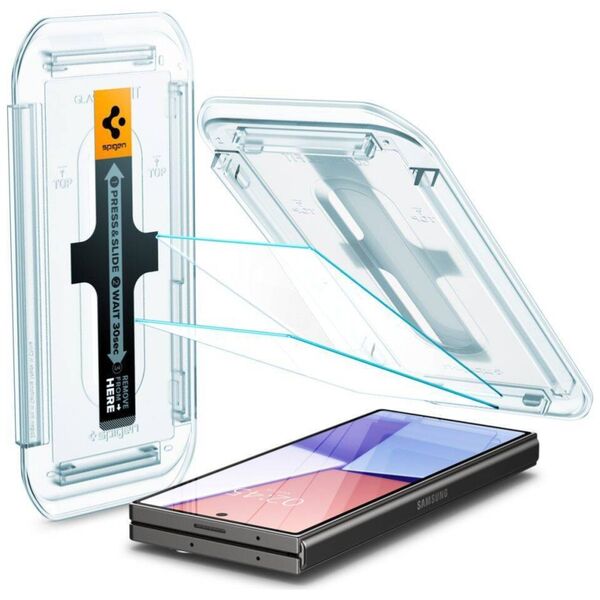 Tempered Glass SAMSUNG GALAXY Z FOLD 6 Spigen Glas.tr "EZ Fit" 2-Pack Clear 8809971229074