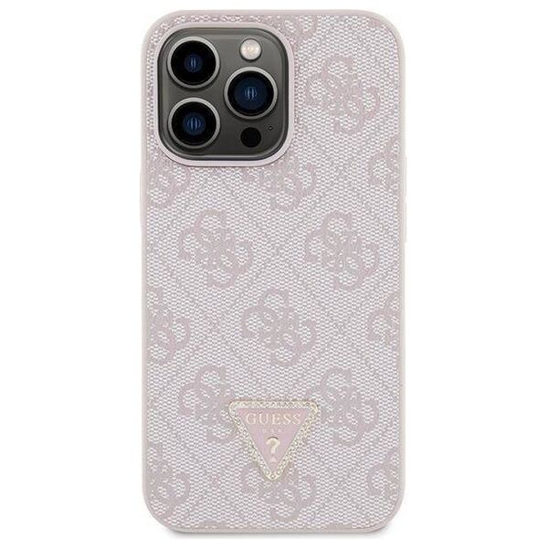 Original Case IPHONE 13 PRO MAX Guess Hardcase Crossbody 4G Metal Logo (GUHCP13XP4TDSCPP) pink 3666339147174