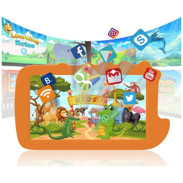 Kids tablet 7" No brand AT70K, Orange - 13091 έως 12 άτοκες Δόσεις