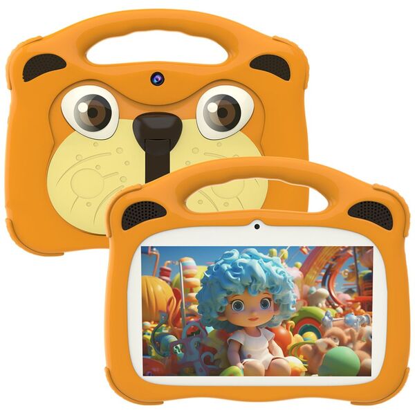 Kids tablet 7" No brand AT71K, Yellow - 13094 έως 12 άτοκες Δόσεις