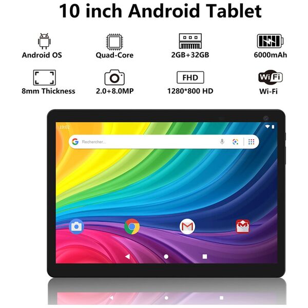 Tablet 10" No brand CP10Z, Black - 13103 έως 12 άτοκες Δόσεις