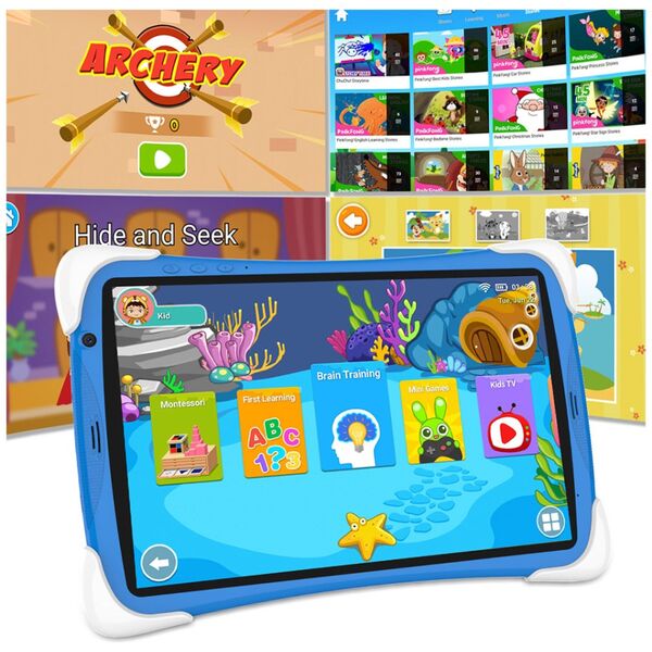 Kids tablet 10" No brand AT10K, Blue - 13106 έως 12 άτοκες Δόσεις