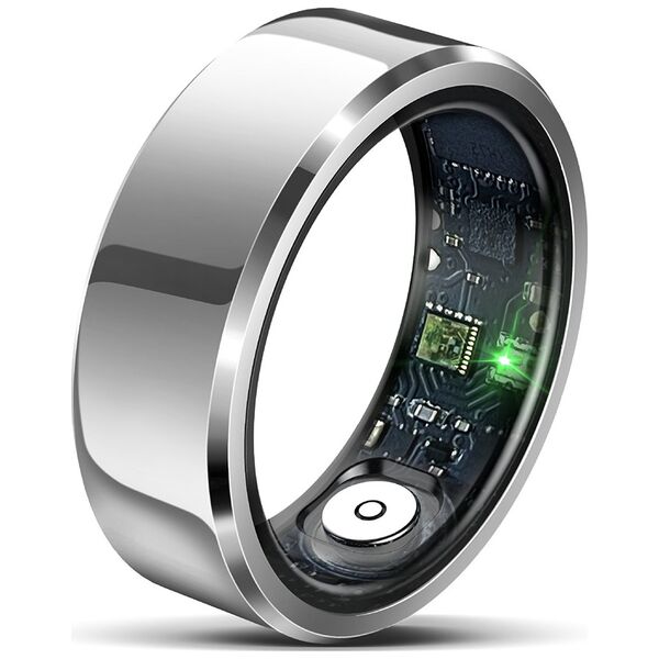 Techsuit Smart Ring Size 8, Diameter 18mm - Techsuit (R6) - Silver 5949419202450 έως 12 άτοκες Δόσεις