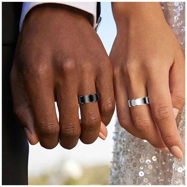 Techsuit Smart Ring Size 8, Diameter 18mm - Techsuit (R6) - Silver 5949419202450 έως 12 άτοκες Δόσεις