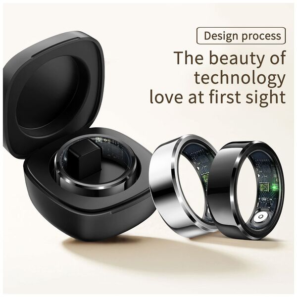 Techsuit Smart Ring Size 8, Diameter 18mm - Techsuit (R6) - Silver 5949419202450 έως 12 άτοκες Δόσεις