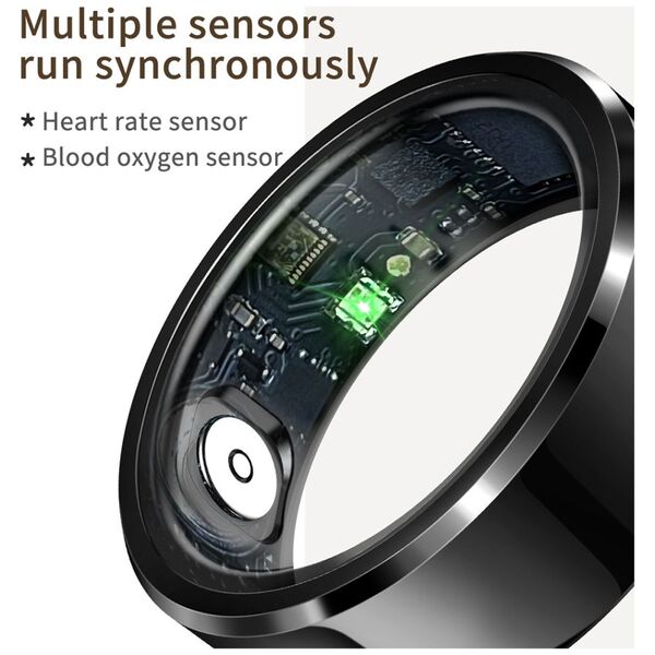 Techsuit Smart Ring Size 8, Diameter 18mm - Techsuit (R6) - Silver 5949419202450 έως 12 άτοκες Δόσεις