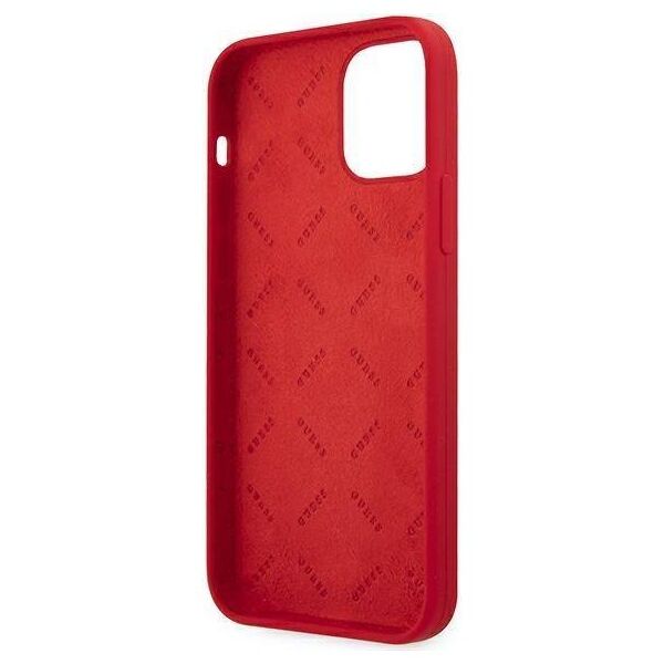 Original Case IPHONE 12 PRO MAX Guess Hard Case Peony Collection (GUHCP12LLSPEWRE) red 3666339004019