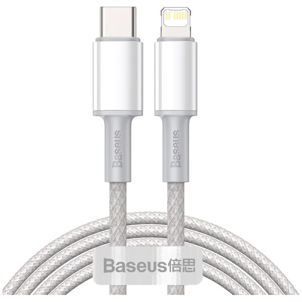Baseus cable High Density PD USB-C - Lightning 2,0 m white 20W 6953156231955