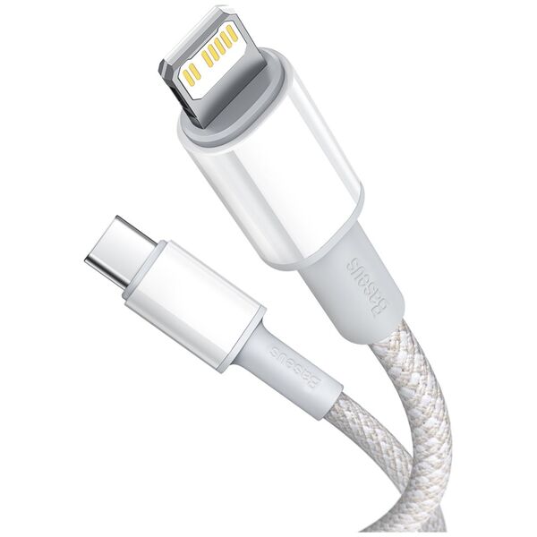 Baseus cable High Density PD USB-C - Lightning 2,0 m white 20W 6953156231955