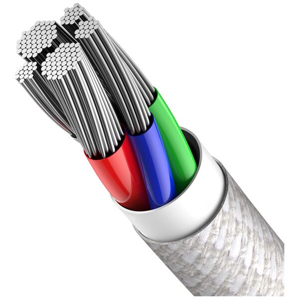 Baseus cable High Density PD USB-C - Lightning 2,0 m white 20W 6953156231955