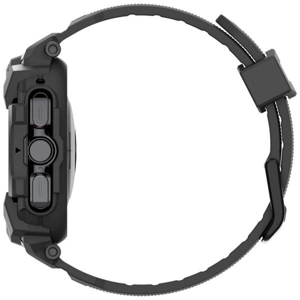 Strap for SAMSUNG GALAXY WATCH 7 (44 MM) Spigen Rugged Armor "Pro" Matte black 8809971233002
