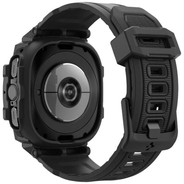 Strap for SAMSUNG GALAXY WATCH 7 (44 MM) Spigen Rugged Armor "Pro" Matte black 8809971233002