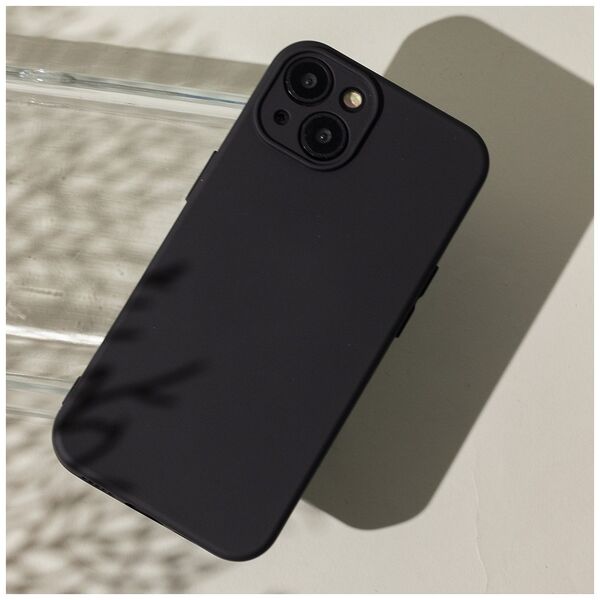 Silicon case for Samsung Galaxy M15 5G black 5907457769106