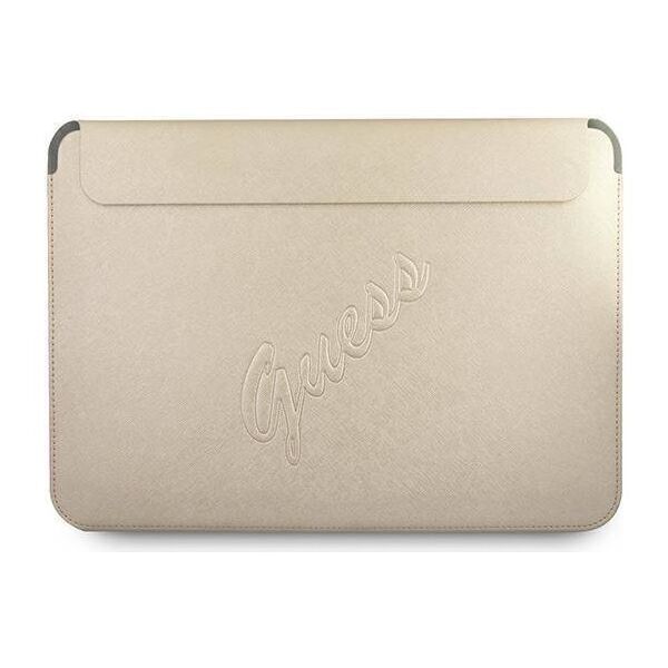 Original Case Sleeve Guess Saffiano Script (GUCS13PUSASLG) gold 3666339005269
