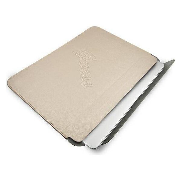 Original Case Sleeve Guess Saffiano Script (GUCS13PUSASLG) gold 3666339005269