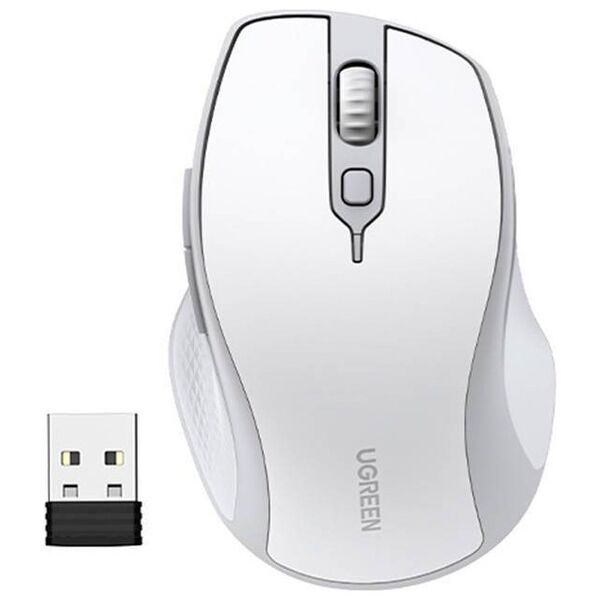 Wireless mouse UGREEN MU101 2.4G (White) 6941876218059