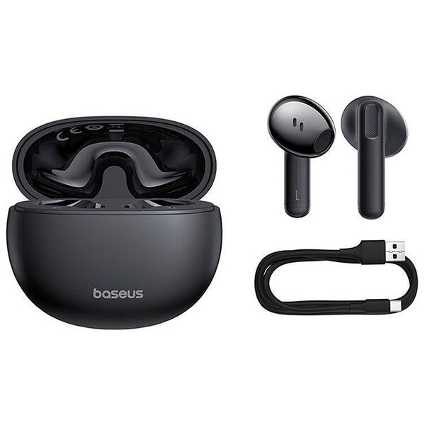 Earphones TWS Baseus Bowie E12 (black) 6932172637385
