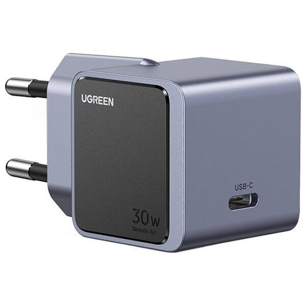 Ugreen Nexode Air 30W wall charger, USB-C (gray) 6941876230419
