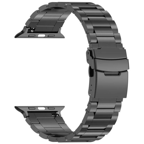 Strap for APPLE WATCH 4 / 5 / 6 / 7 / 8 / 9 / SE / ULTRA 1 / 2 (42 / 44 / 45 / 49 MM) Tech-Protect Stainless black 5906203697274