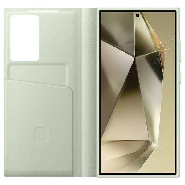 Original Case SAMSUNG GALAXY S24 ULTRA Smart View Wallet Case (EF-ZS928CGEGWW) light green 8806095354699