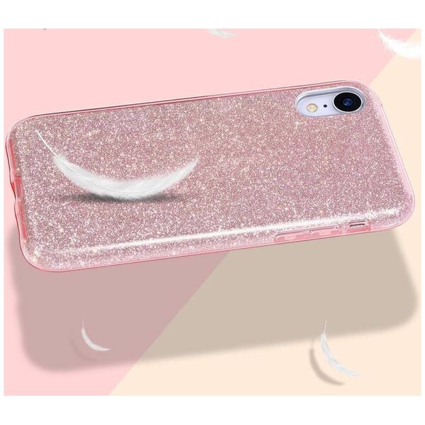 Case MOTOROLA MOTO E22 / E22I Glitter pink 5900495073471