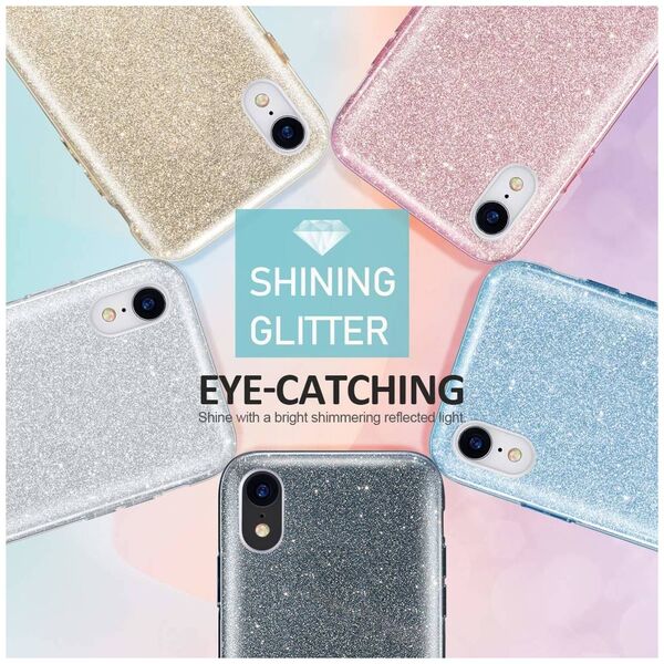 Case MOTOROLA MOTO E22 / E22I Glitter pink 5900495073471