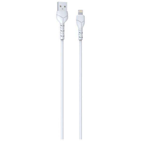 Devia cable Kintone V2 EC406 USB - Lightning 1,0 m 2,1A white set 30 pcs 6938595348594