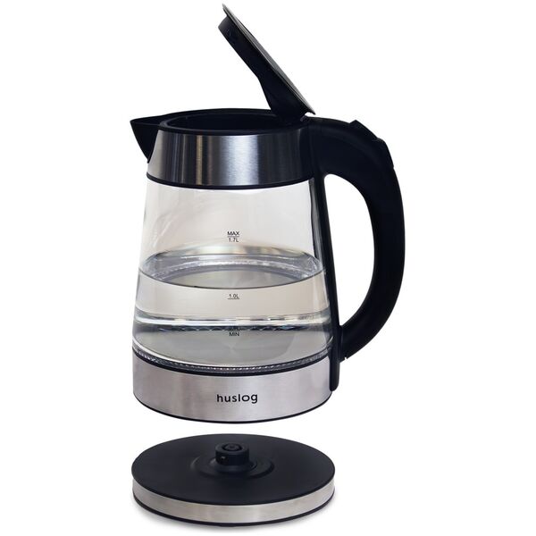 Huslog glass kettle 1,7L AK-0537 5902983623526