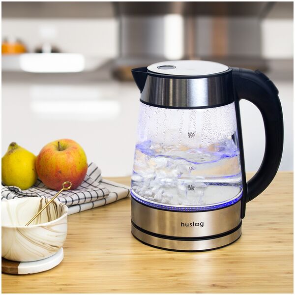 Huslog glass kettle 1,7L AK-0537 5902983623526