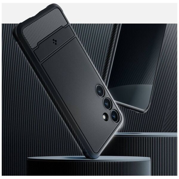 Case SAMSUNG GALAXY S24 Spigen Rugged Armor Matte black 8809971222242