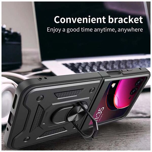 Techsuit Case for Motorola Razr 50 - Techsuit CamShield Series - Black 5949419204058 έως 12 άτοκες Δόσεις