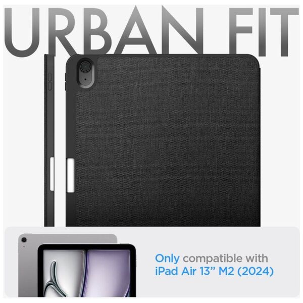 Case IPAD AIR 13.0 2024 Spigen Urban Fit black 8809971226189