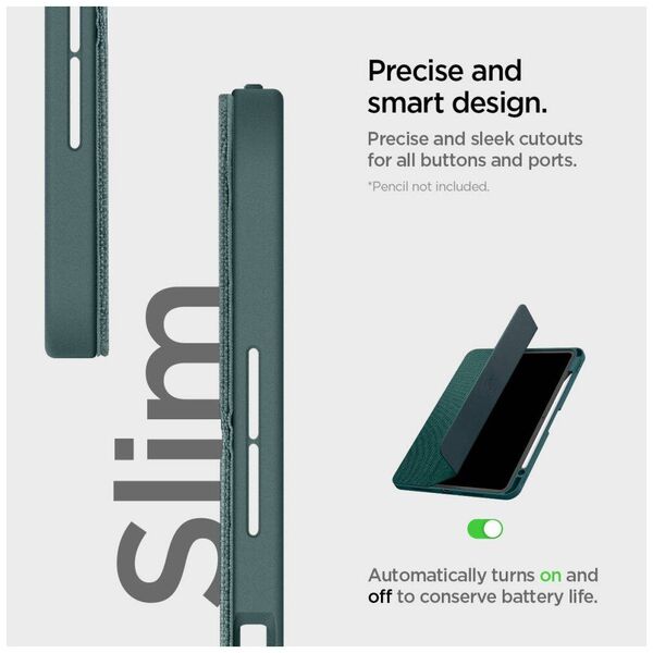 Case APPLE IPAD PRO 11.0 (5GEN) Spigen Urban Fit Midnight Green 8809971226899