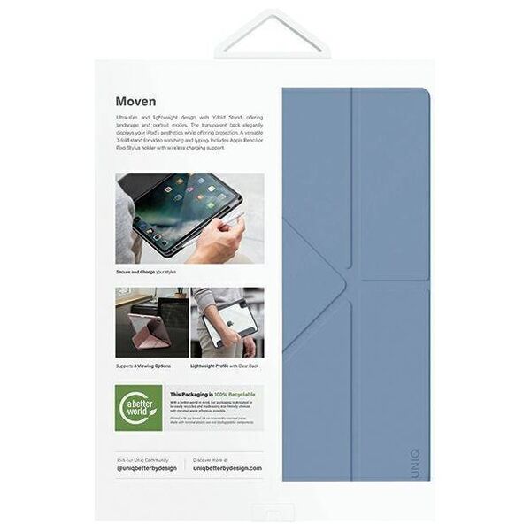 Case IPAD AIR 13.0 2024 UNIQ Moven Stone Blue 8886463689028