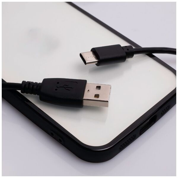 Maxlife cable USB - USB-C 1,0 m 2A black 5900495796134