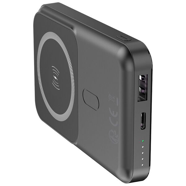 Forever wireless power bank MATB-100 PD QC 22.5W 10000 mAh magnetic black 5900495275165
