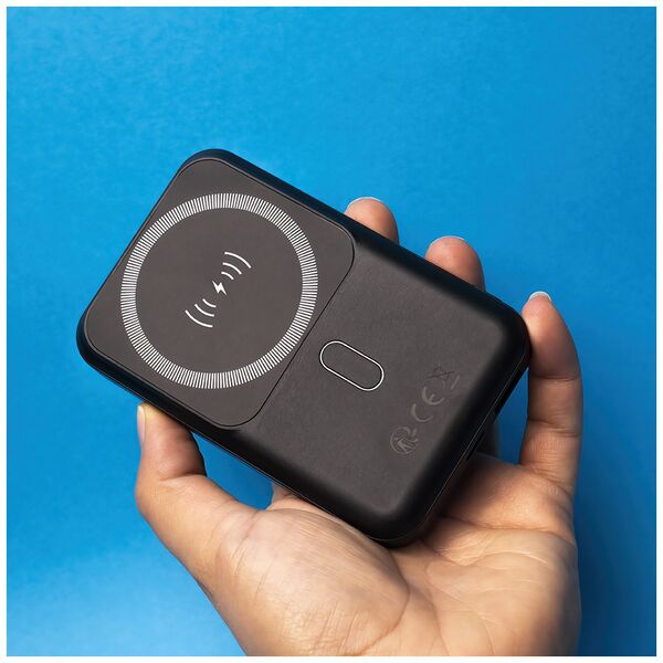 Forever wireless power bank MATB-100 PD QC 22.5W 10000 mAh magnetic black 5900495275165