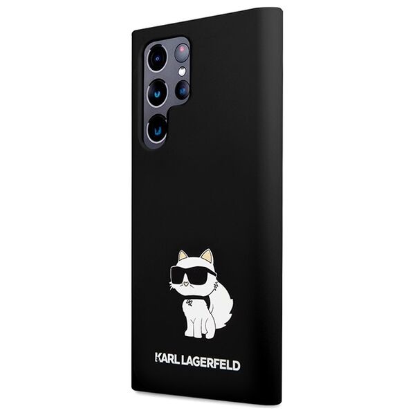 Karl Lagerfeld case for Samsung Galaxy S24 Ultra KLHCS24LSNCHBCK black HC SILICONE NFT CHOUPETTE 3666339242343
