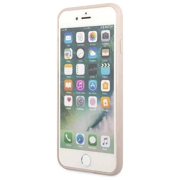 Original Case IPHONE SE 2022 / SE 2020 / 7 / 8 Guess Hard Case 4G Stripe Collection (GUHCI8G4GLPI) pink 3666339118907