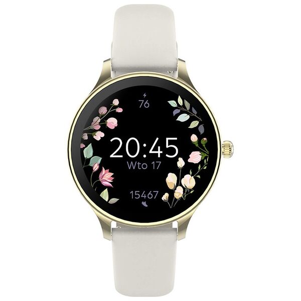 Forever smartwatch Velora SB-306 gold 5907457735675