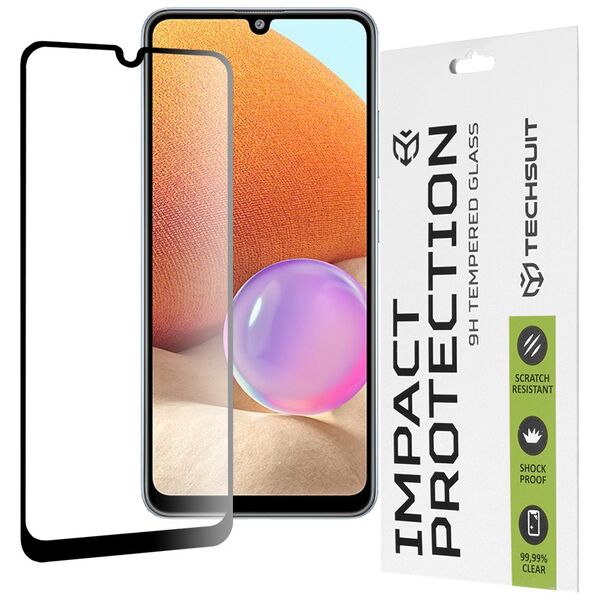 Techsuit Techsuit - 111D Full Cover / Full Glue Glass - Samsung Galaxy A32 4G / A33 5G - Black 5949419041967 έως 12 άτοκες Δόσεις